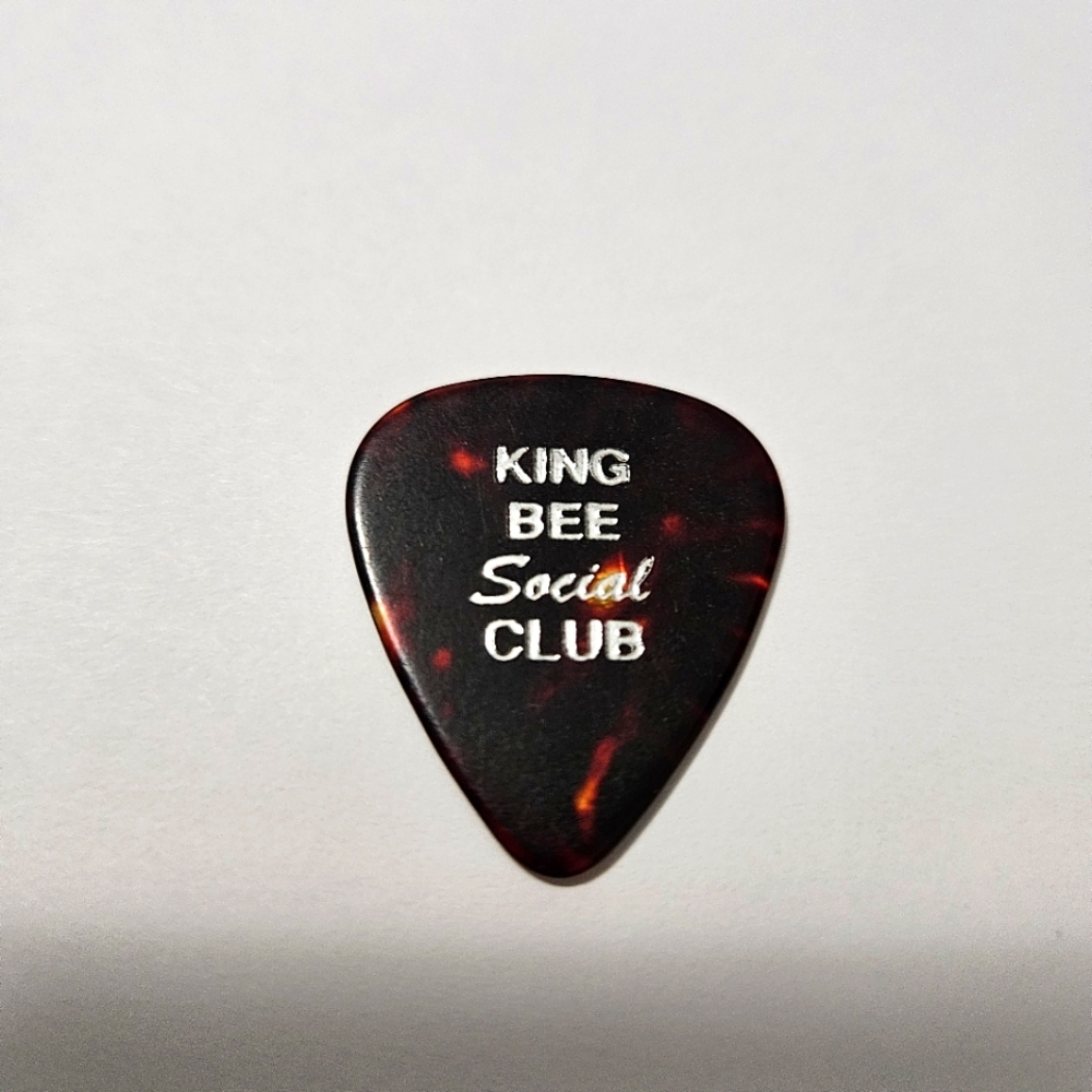 ZZ TOP GUITAR PICK* BILLY GIBBONS KING BEE WOW!! RARE, HARD-TO-FIND